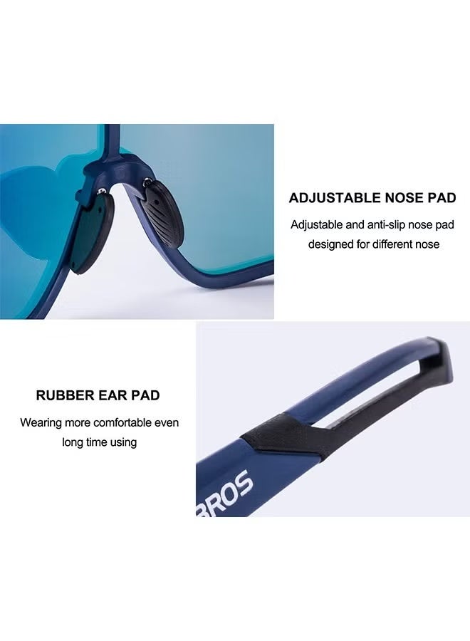 روكبروز نظارات شمسية ROCKBROS مستقطبة للحماية من الأشعة فوق البنفسجية للنساء والرجال لركوب الدراجات - Image 5